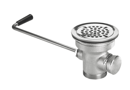 Krowne 22-201 Twist Waste Valve With 1-1/4" Overflow O (KRW22-201)