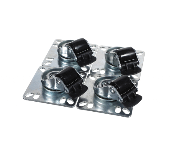 Krowne 28-109S Ultra-Low Profile 1" Plate Caster (KRW28-109S)