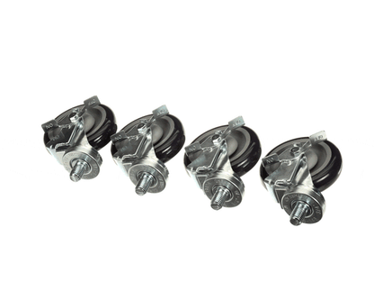 Krowne 28-146S Threaded Stem Caster, Swivel With Brake (KRW28-146S)