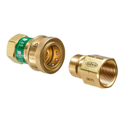 Krowne Qd75 3/4 Quick Disconnect For Gas Hoses (KRWQD75)