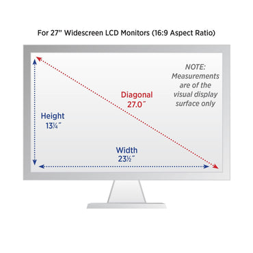 Kantek LCD Monitor Magnifier Filter for 27" Widescreen Flat Panel Monitor (KTKMAG27WL)