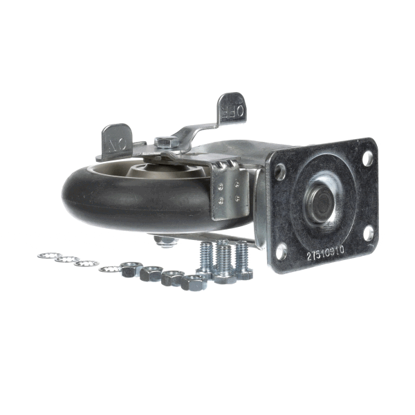 Lakeside 09053 Rep Rp Caster 5"Grey Dnt Swivel/Brake4 (LAK09053)