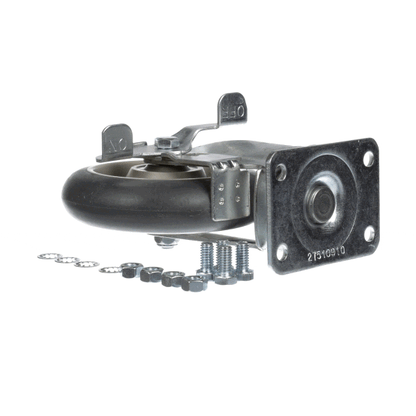 Lakeside 09053 Rep Rp Caster 5"Grey Dnt Swivel/Brake4 (LAK09053)