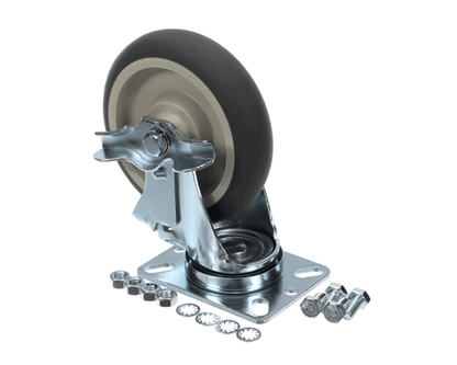 Lakeside 09056 Rep Caster-5"Grey Dnt Swivel/Brake (LAK09056)