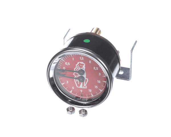 La Marzocco E.3.010 Linea Pb/Kb90 Red Pressure Gauge (LAME-3-010)
