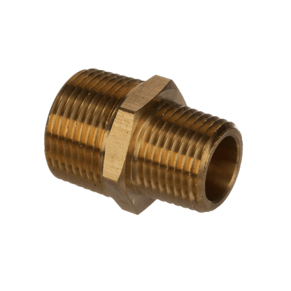 Lancer 112Rjf Brass Hex Nipple 3/4 Mpt X 1/2 (LAN112RJF)