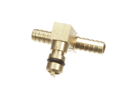 Lancer 1522-000 Flojet Brass 1/4 Barb Offset T (LAN1522-000)