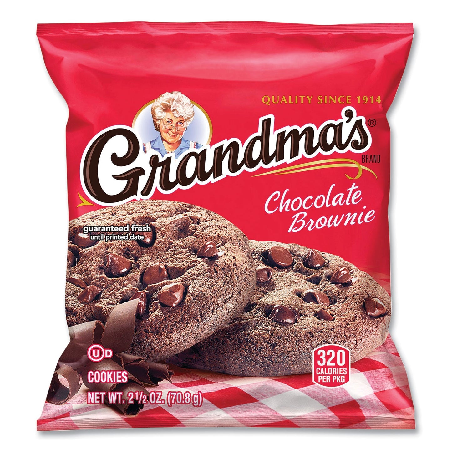 Grandma's Cookies Variety Tray, Assorted Flavors,  (6) 3.25 oz,  (26) 2.5 oz, 32 Bags/Carton (LAY73977)