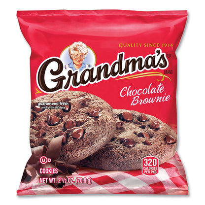 Grandma's Cookies Variety Tray, Assorted Flavors,  (6) 3.25 oz,  (26) 2.5 oz, 32 Bags/Carton (LAY73977)