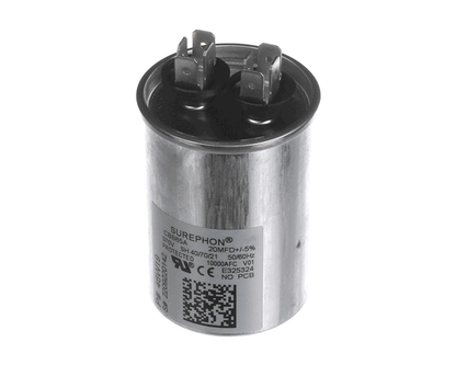 Lennox 46W19 20Mfd 370V Oval Run Capacitor (LEN46W19)