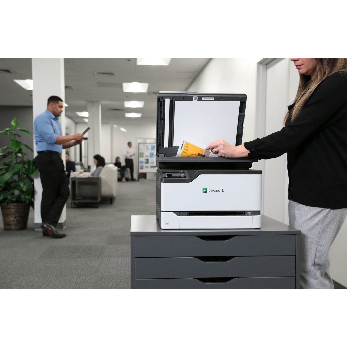 Lexmark CX532adwe Multifunction Color Laser Printer, Copy/Fax/Print/Scan (LEX50M7040)