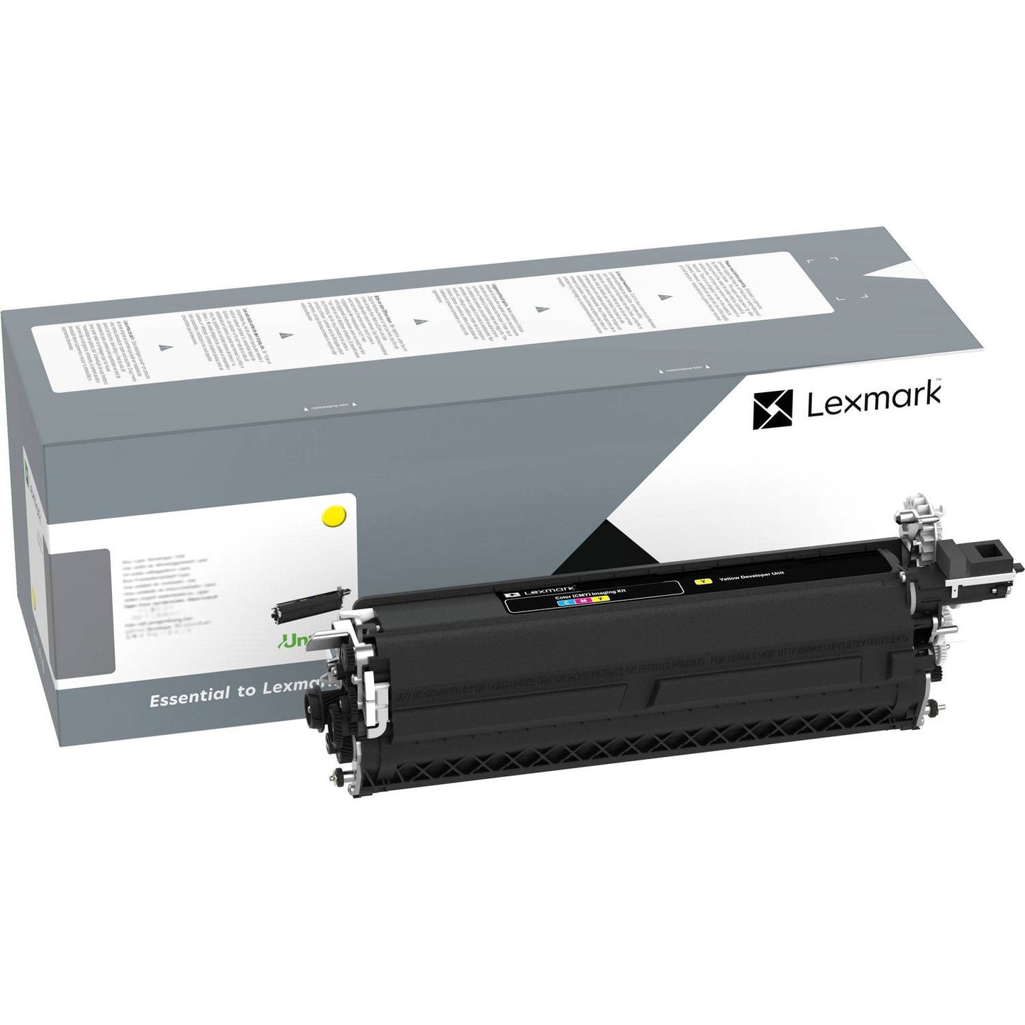 Lexmark 70C0D40 Developer, 40,000 Page-Yield, Yellow (LEX70C0D40)