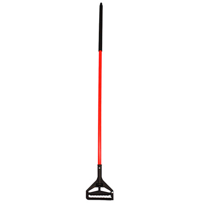 Impact® Quick Change Side Gate Mop, 60 Inch, Vinyl Coated Metal, Red/Black, 12/Case (IMPLFQCRD)