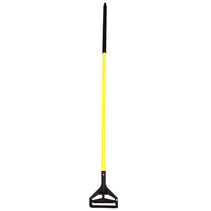 Impact® Quick Change Side Gate Mop, 60 Inch, Vinyl Coated Metal, Yellow/Black, 12/Case (IMPLFQCYL)