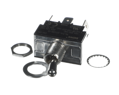 Lang 2E-30303-06 Switch, Toggle, DPDT, Black REPLACEMENT LG30303-06 (LG2E-30303-06)