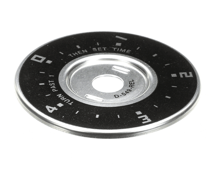 Lang 2R-70702-37 Dial Plate, 5 Hour Timer (LG2R-70702-37)