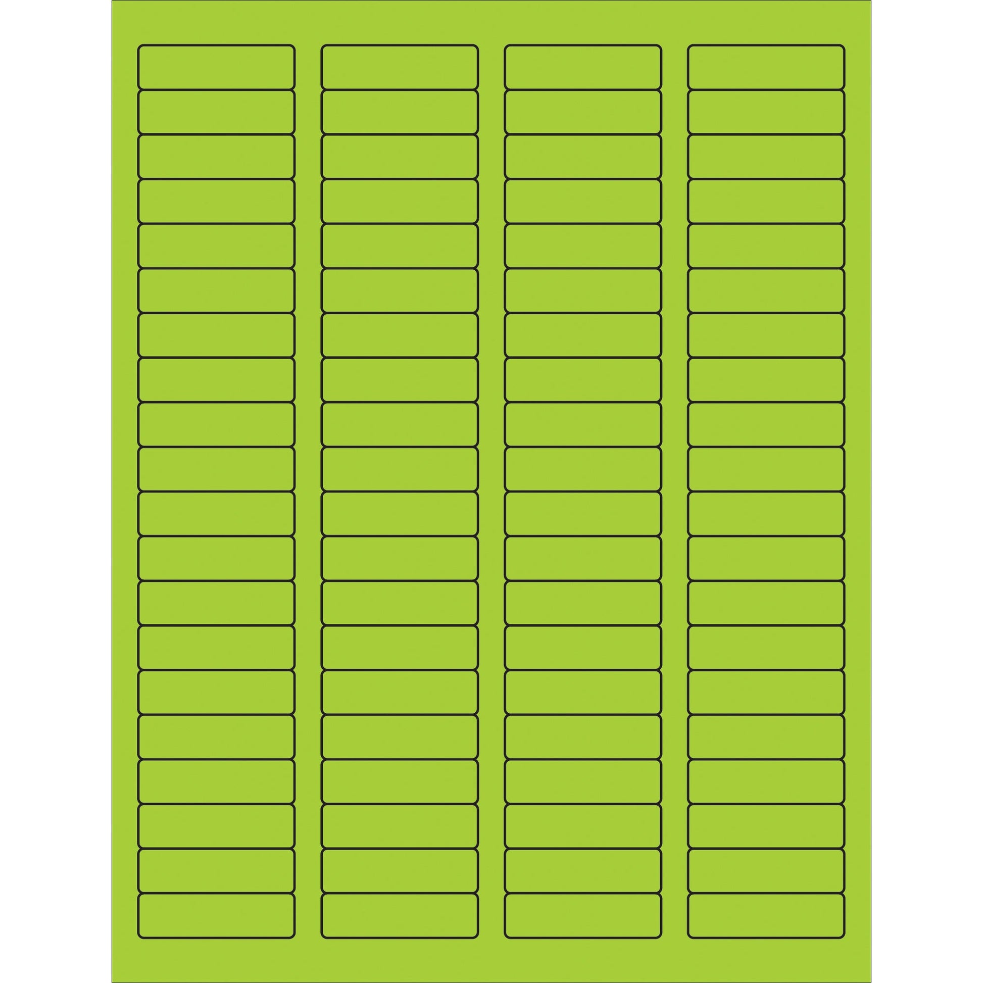 tape-logic-r-1-3-4-x-1-2-fluorescent-green-rectangle-laser-labels-ll170gn_1