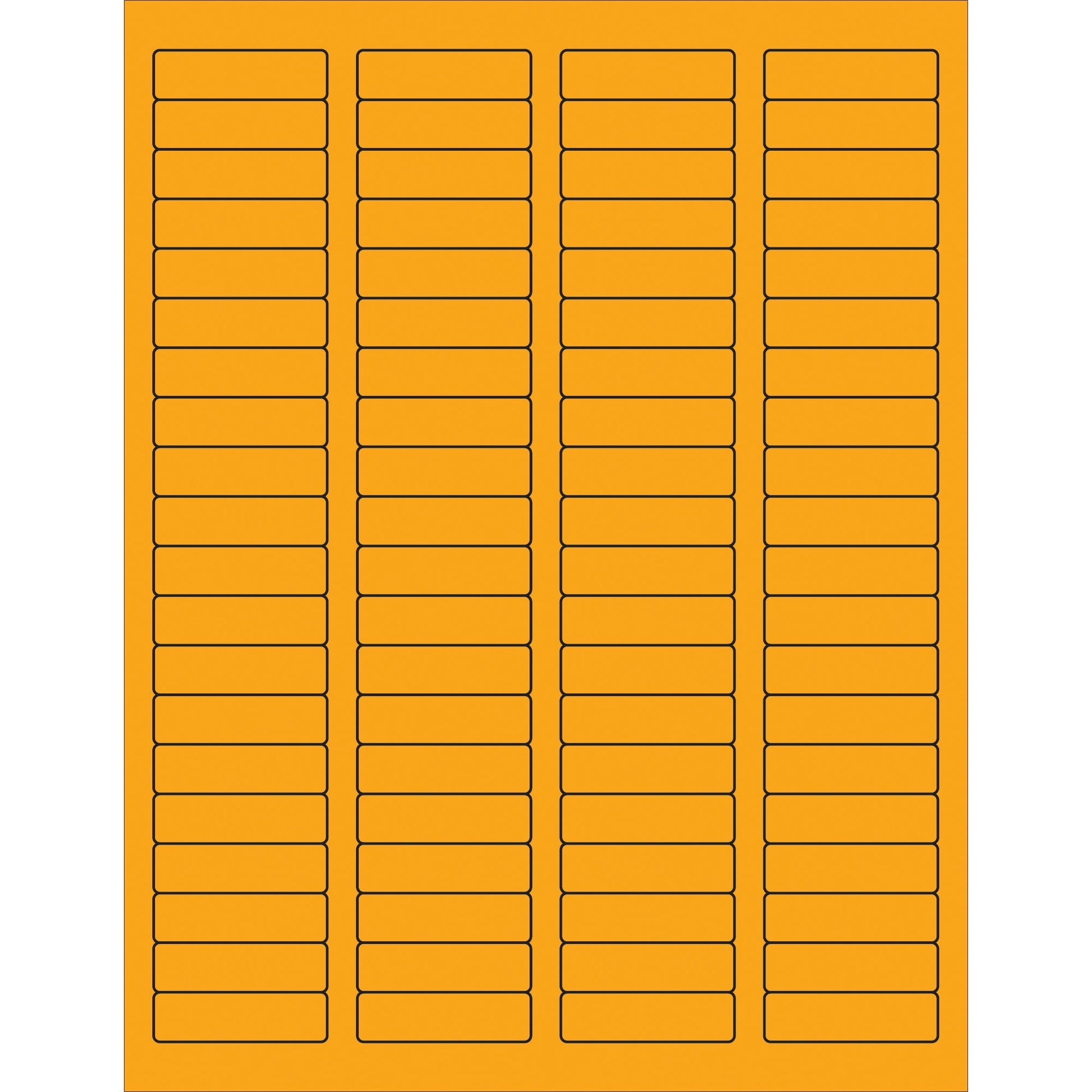 tape-logic-r-1-3-4-x-1-2-fluorescent-orange-rectangle-laser-labels-ll170or_1