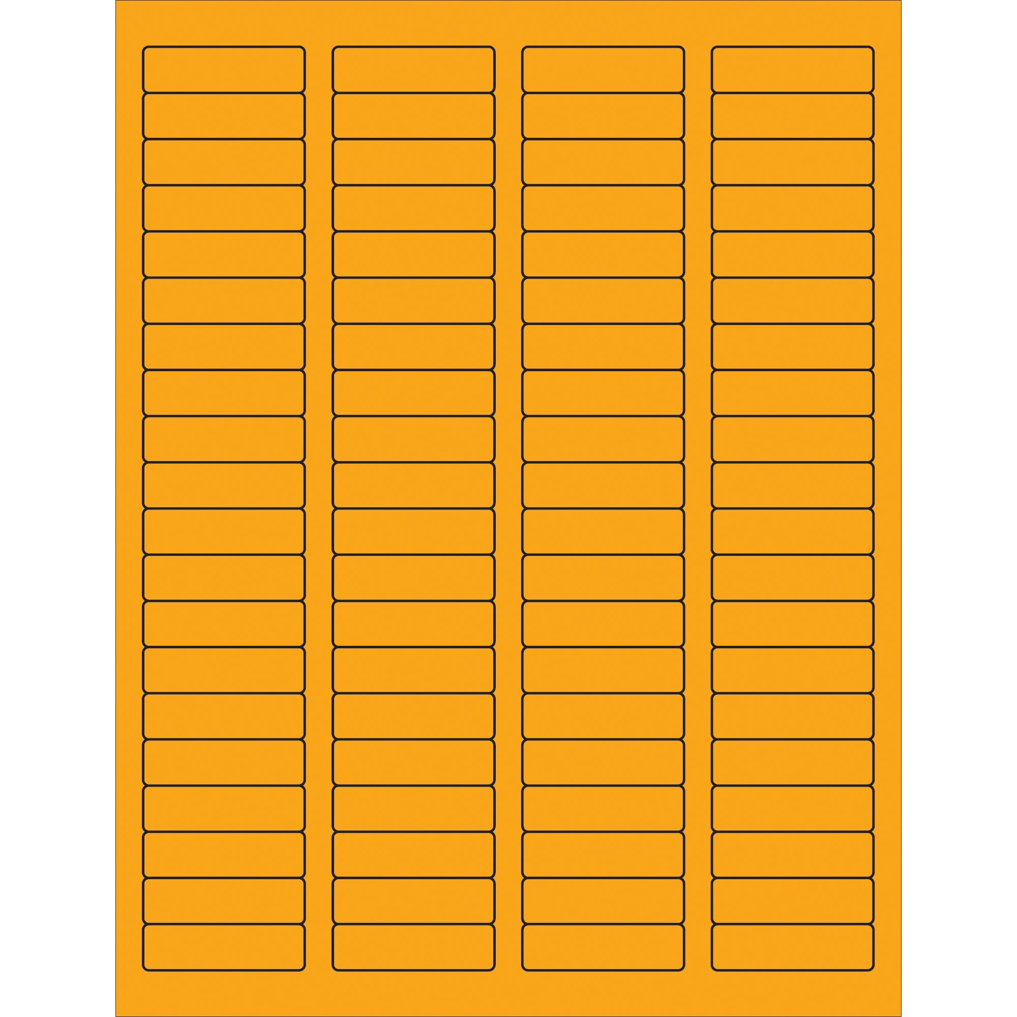 tape-logic-r-1-3-4-x-1-2-fluorescent-orange-rectangle-laser-labels-ll170or_1