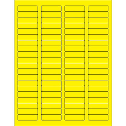 tape-logic-r-1-3-4-x-1-2-fluorescent-yellow-rectangle-laser-labels-ll170ye_1