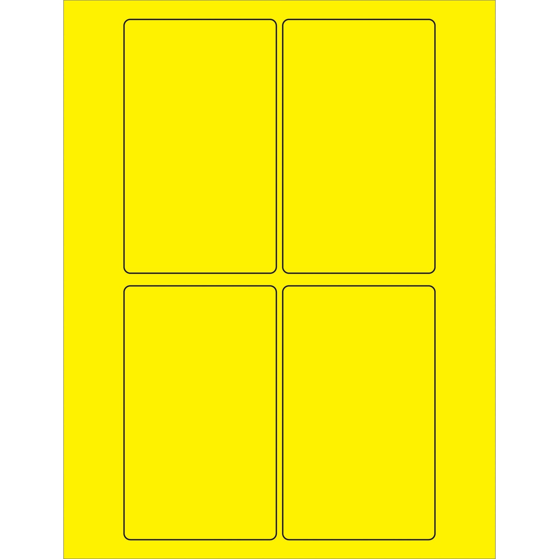 tape-logic-r-3-x-5-fluorescent-yellow-rectangle-laser-labels-ll175ye_1