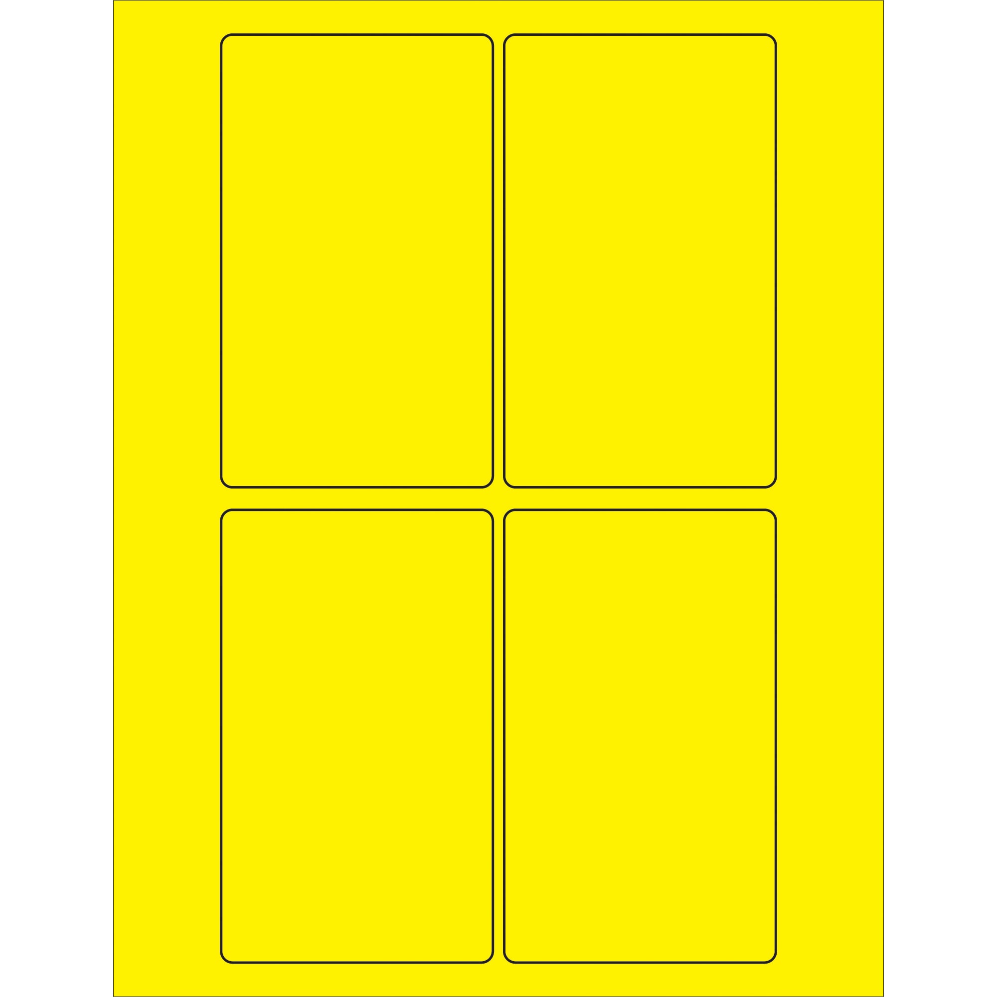 tape-logic-r-3-x-5-fluorescent-yellow-rectangle-laser-labels-ll175ye_1