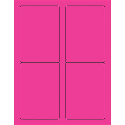 tape-logic-r-3-1-2-x-5-fluorescent-pink-rectangle-laser-labels-ll176pk_1