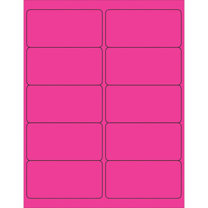 tape-logic-r-4-x-2-fluorescent-pink-rectangle-laser-labels-ll178pk_1