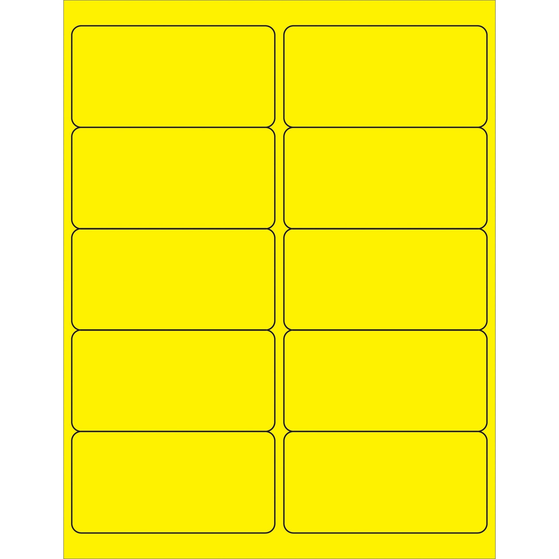 tape-logic-r-4-x-2-fluorescent-yellow-rectangle-laser-labels-ll178ye_1