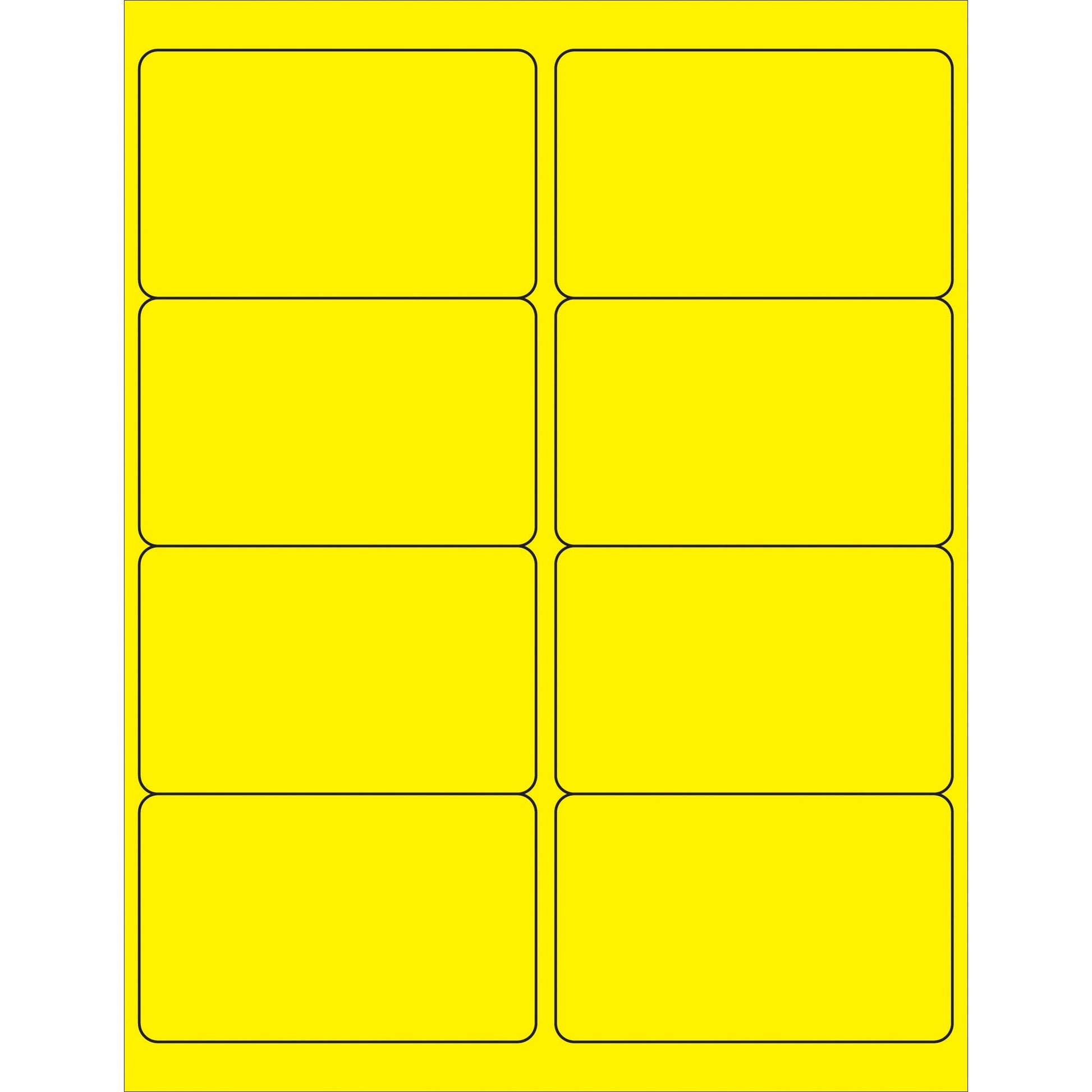 tape-logic-r-4-x-2-1-2-fluorescent-yellow-rectangle-laser-labels-ll179ye_1