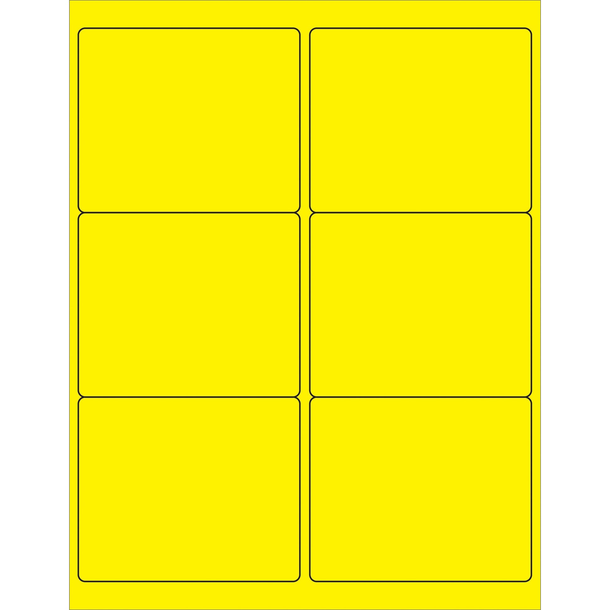 tape-logic-r-4-x-3-1-3-fluorescent-yellow-rectangle-laser-labels-ll180ye_1