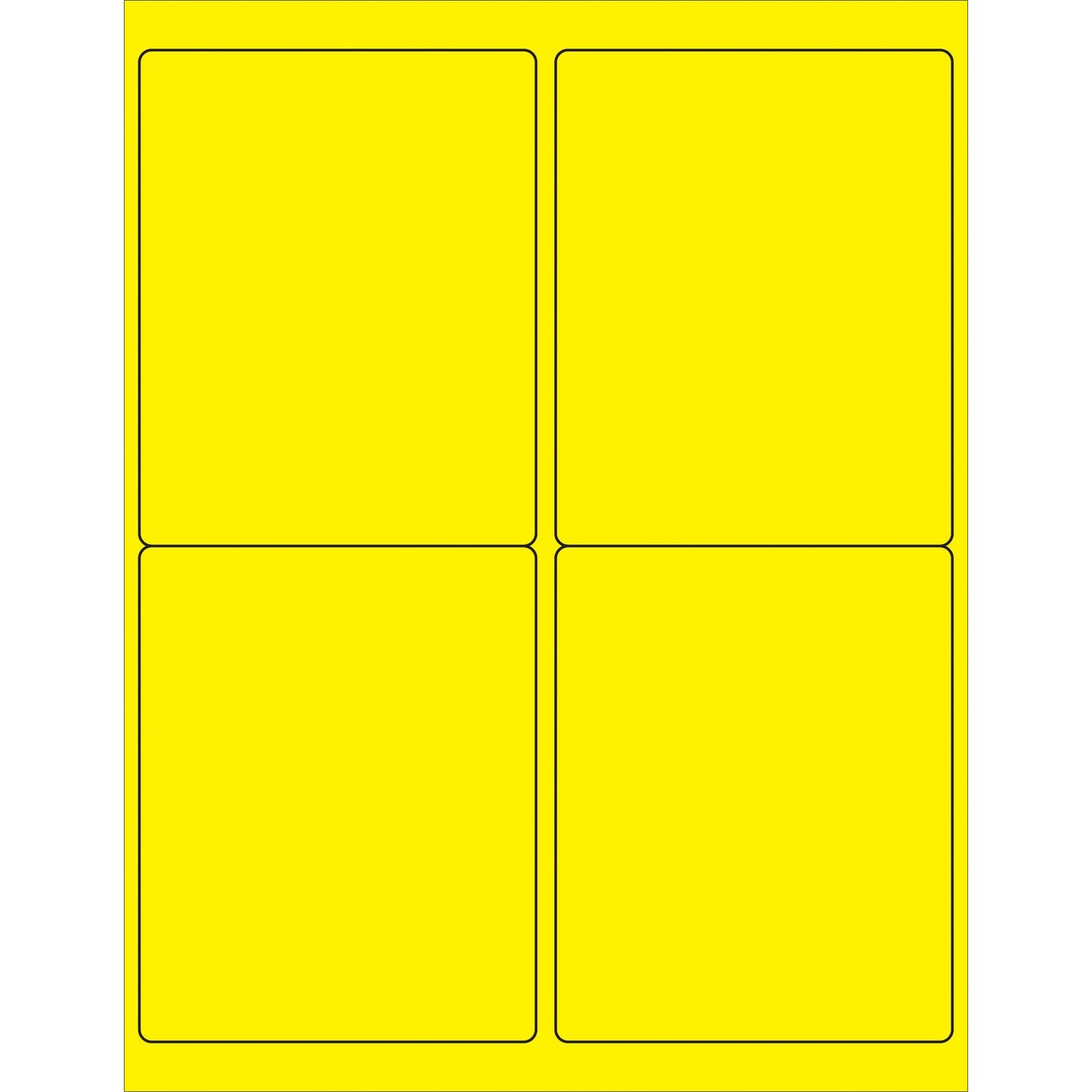 tape-logic-r-4-x-5-fluorescent-yellow-rectangle-laser-labels-ll181ye_1