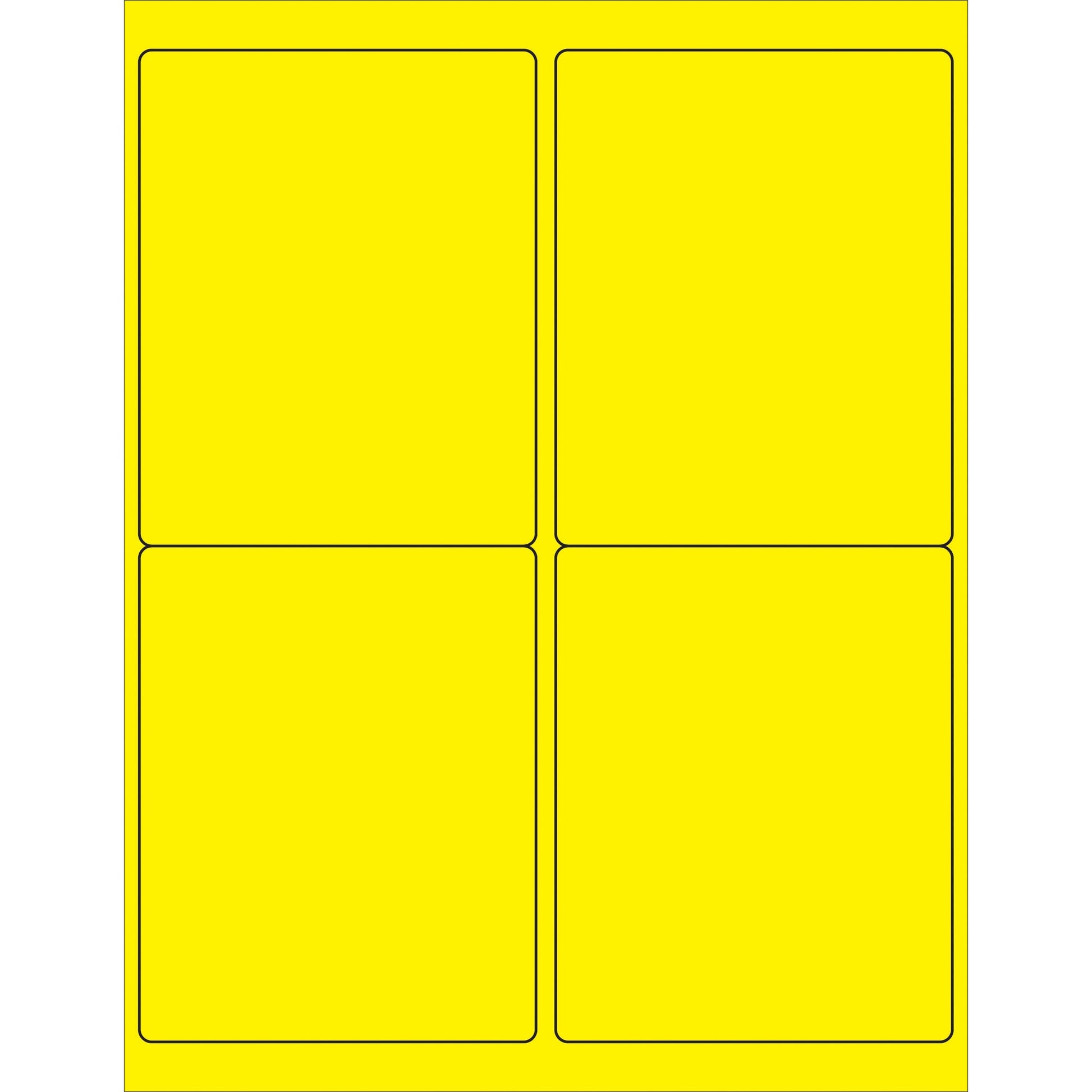 tape-logic-r-4-x-5-fluorescent-yellow-rectangle-laser-labels-ll181ye_1