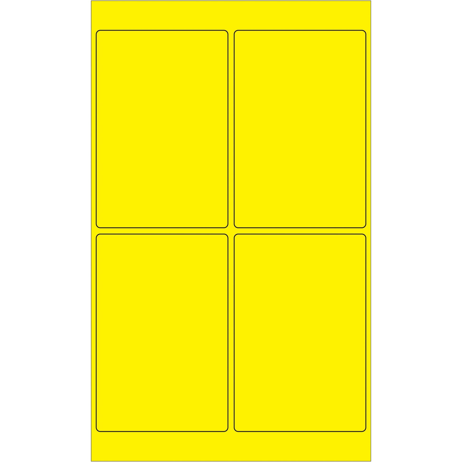 tape-logic-r-4-x-6-fluorescent-yellow-rectangle-laser-labels-ll186ye_1