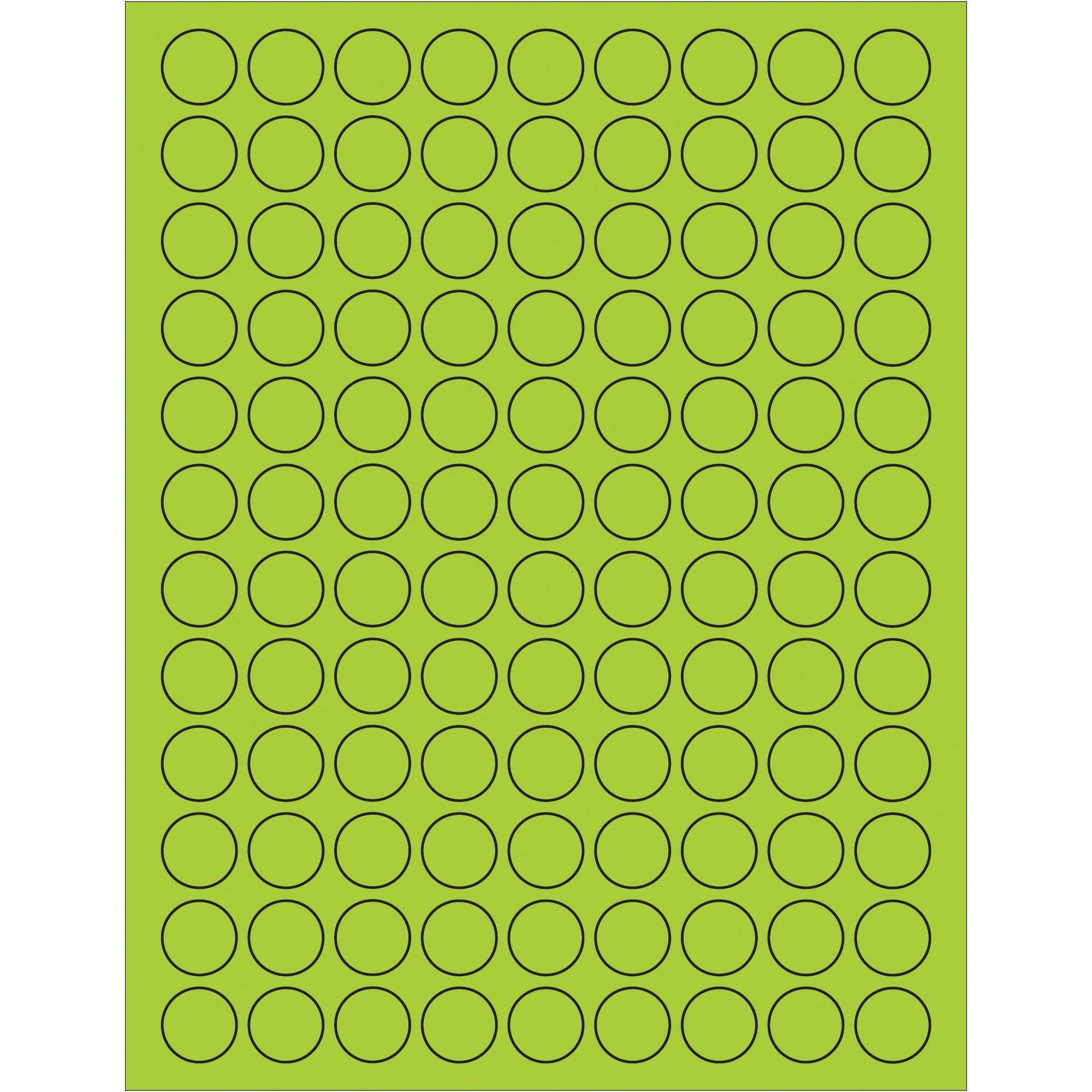 tape-logic-r-3-4-fluorescent-green-circle-laser-labels-ll190gn_1