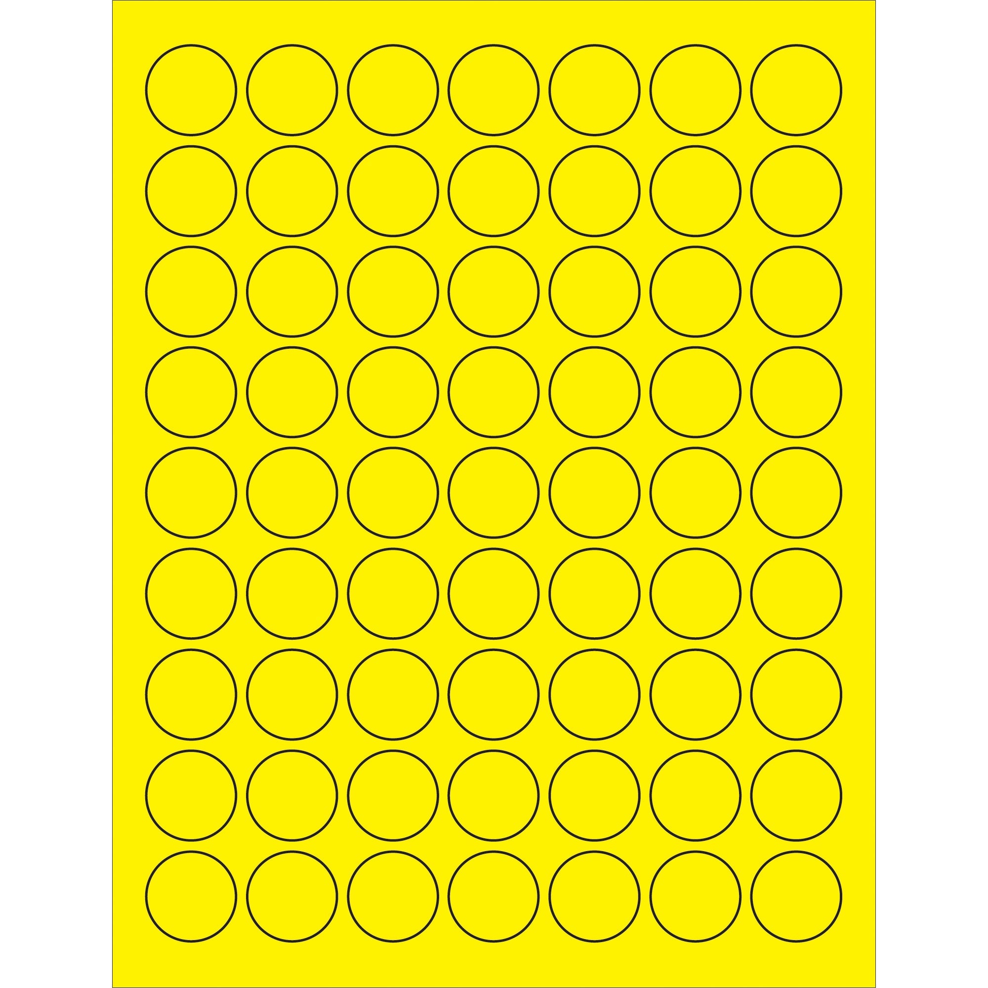 tape-logic-r-1-fluorescent-yellow-circle-laser-labels-ll191ye_1