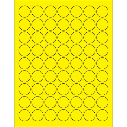 tape-logic-r-1-fluorescent-yellow-circle-laser-labels-ll191ye_1
