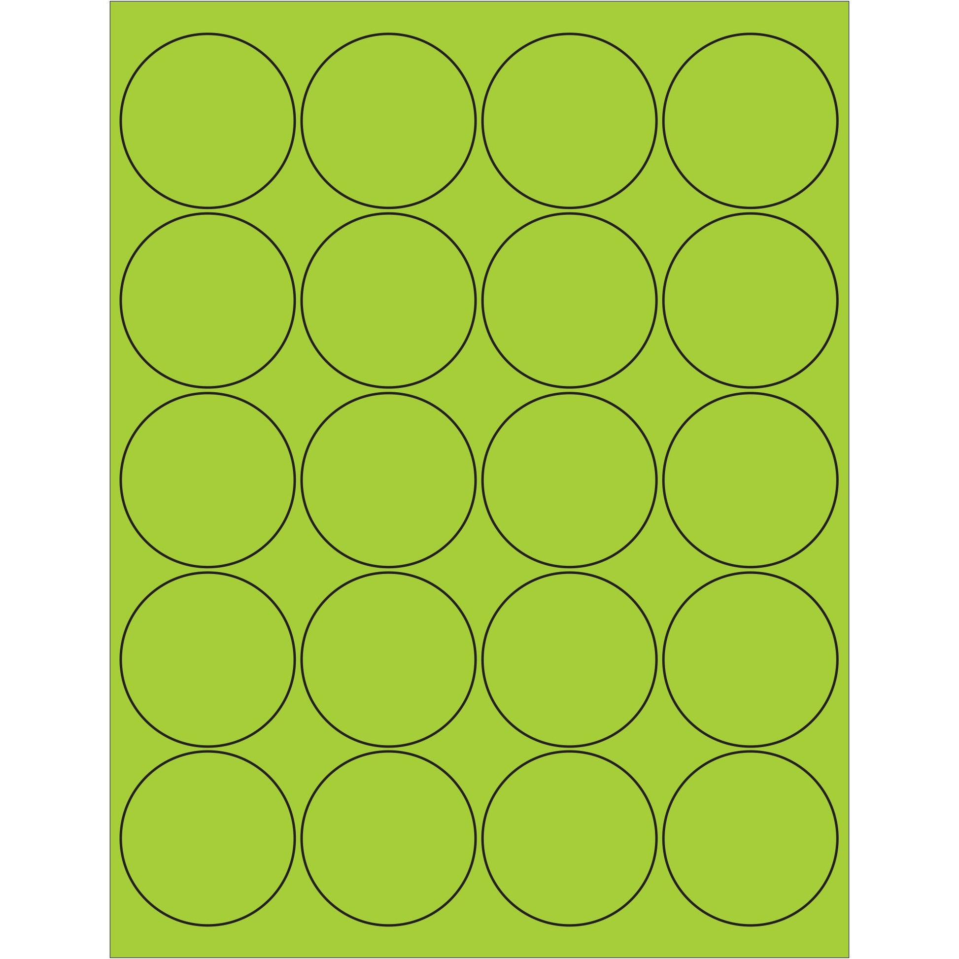 tape-logic-r-2-fluorescent-green-circle-laser-labels-ll197gn_1