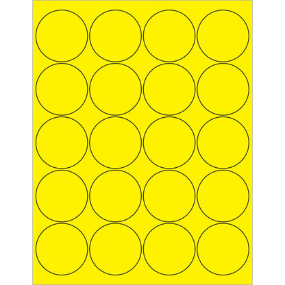 tape-logic-r-2-fluorescent-yellow-circle-laser-labels-ll197ye_1