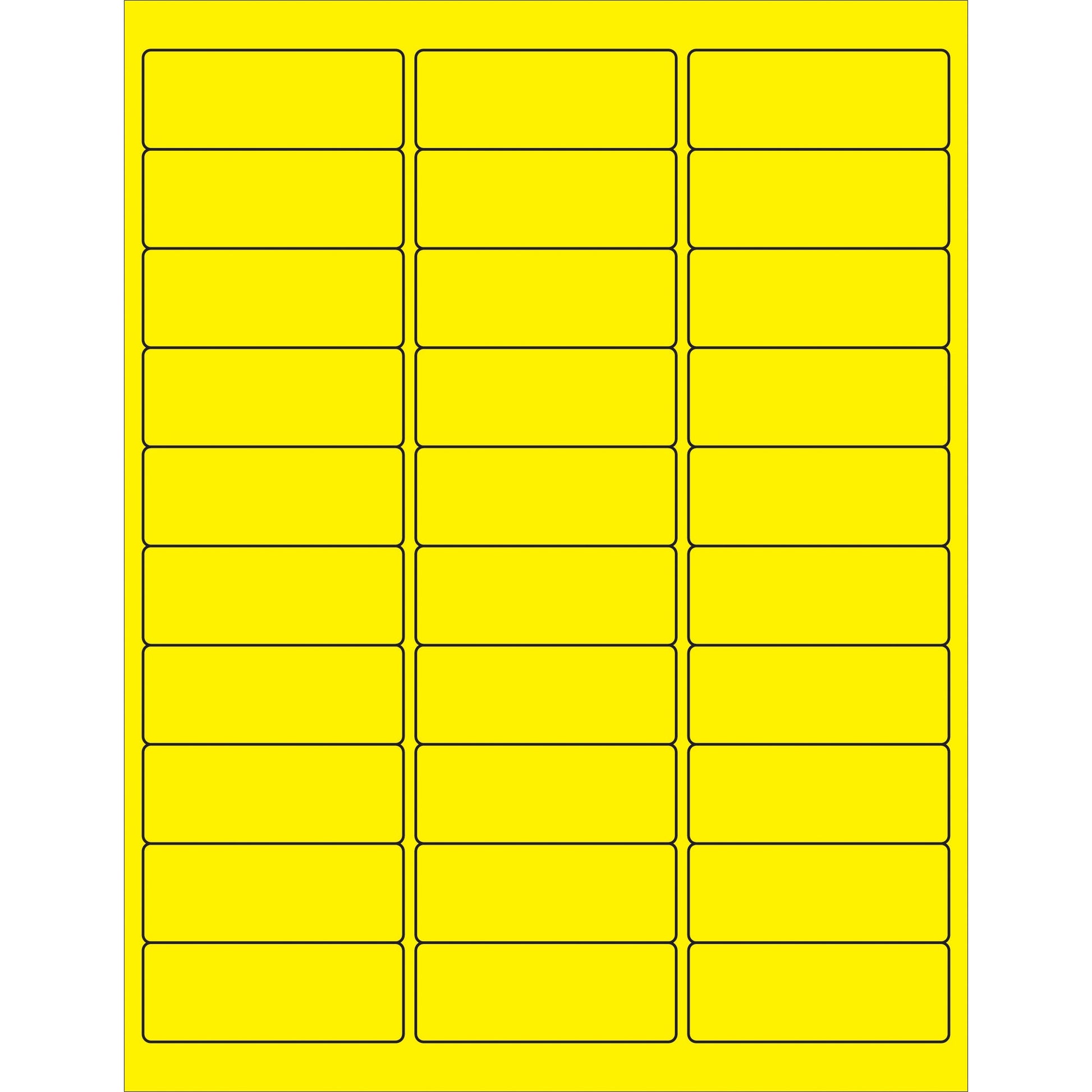tape-logic-r-2-5-8-x-1-fluorescent-yellow-removable-rectangle-laser-labels-ll405ye_1