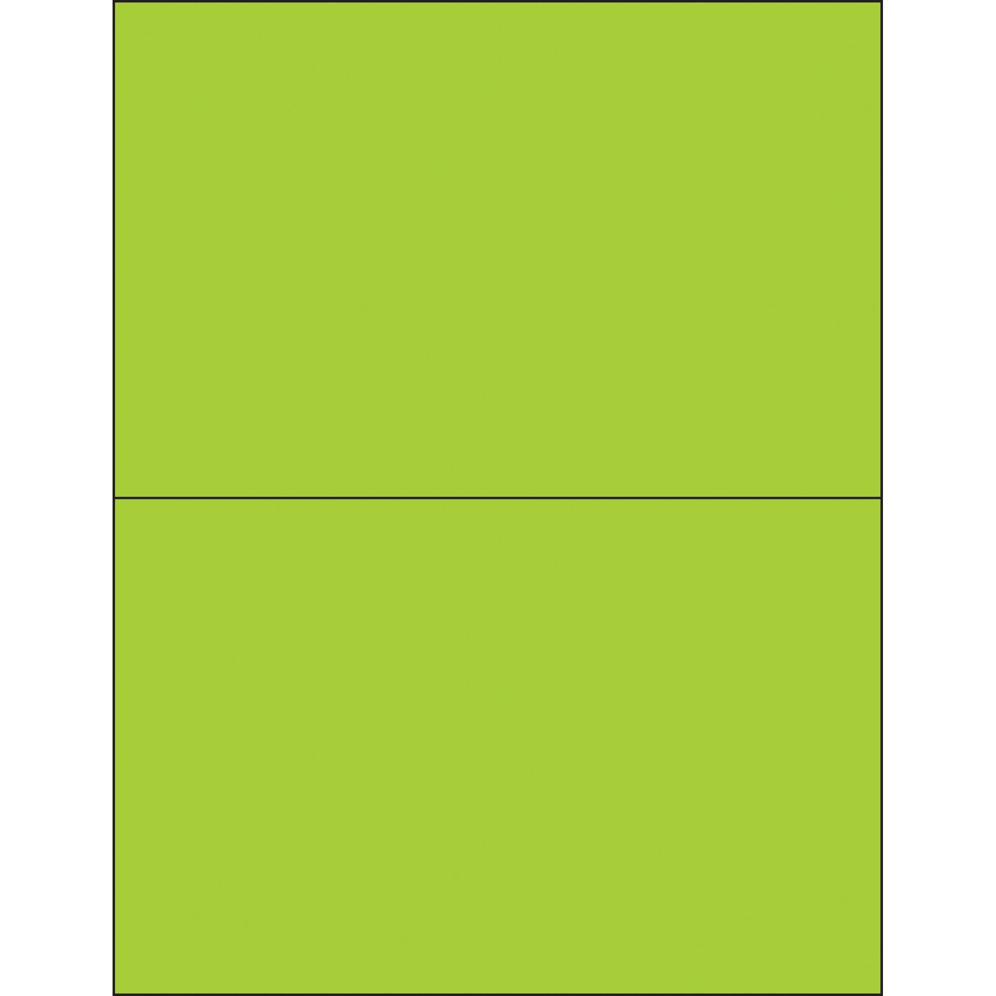 tape-logic-r-8-1-2-x-5-1-2-fluorescent-green-removable-rectangle-laser-labels-ll415gn_1