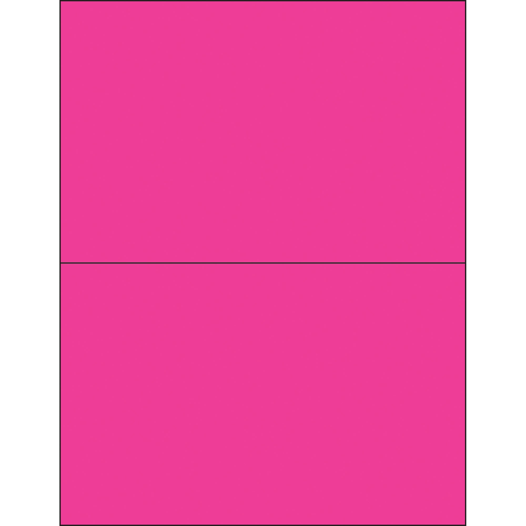 tape-logic-r-8-1-2-x-5-1-2-fluorescent-pink-removable-rectangle-laser-labels-ll415pk_1