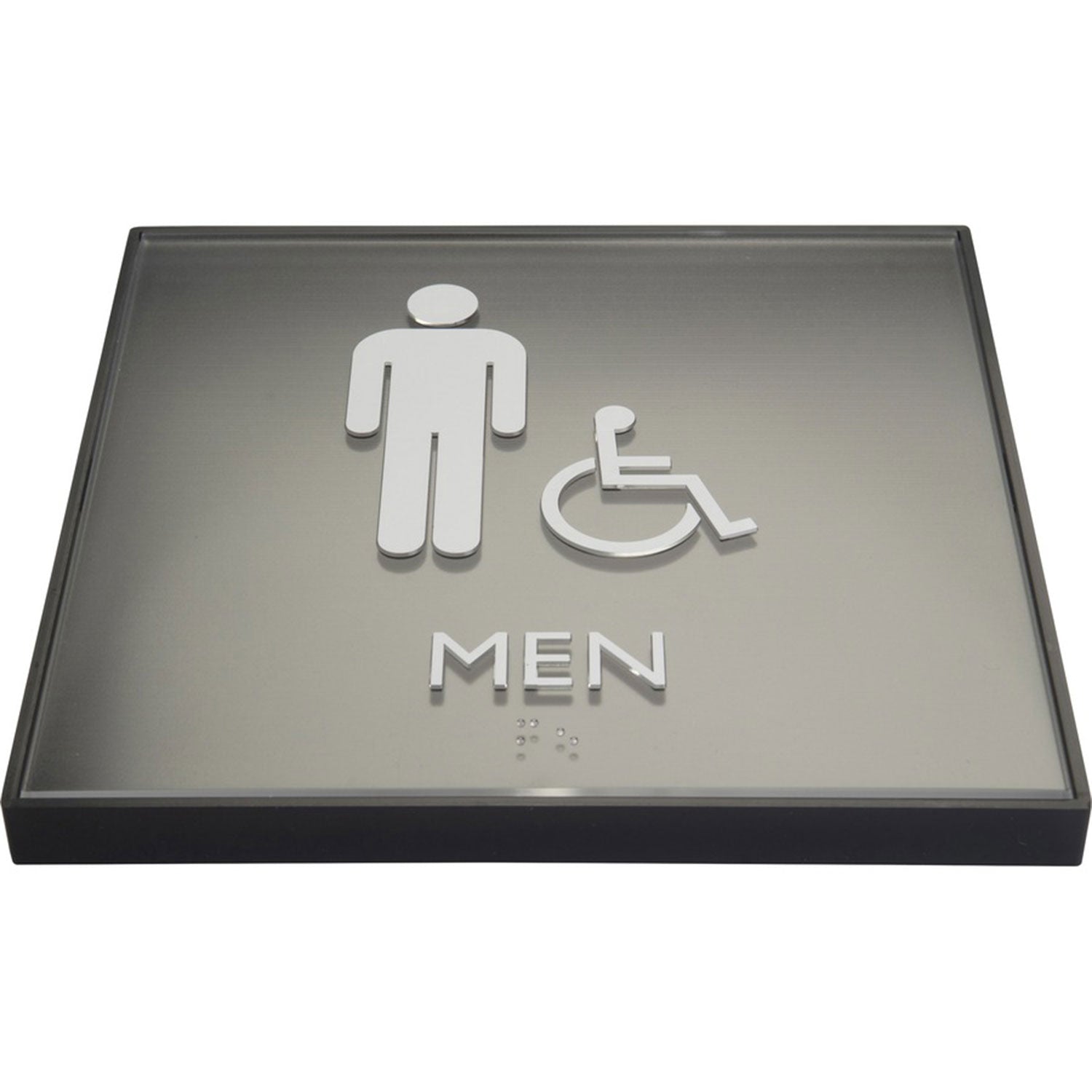 lorell-restroom-sign-1-each-men-print-message-8-x-8-height-square-shape-easy-readability-injection-molded-plastic-black-llr02659_3