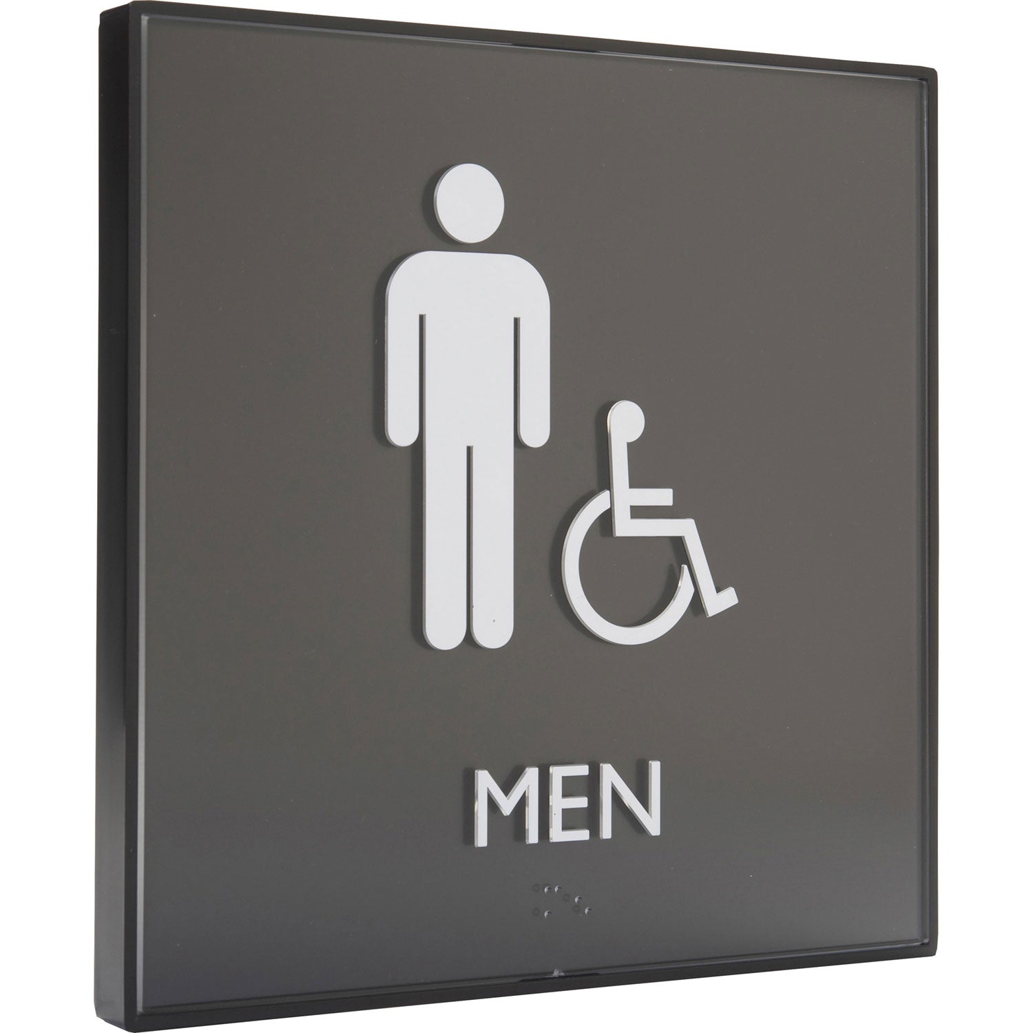 lorell-restroom-sign-1-each-men-print-message-8-x-8-height-square-shape-easy-readability-injection-molded-plastic-black-llr02659_7