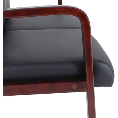 lorell-wood-leather-love-seat-num-llr40211_11