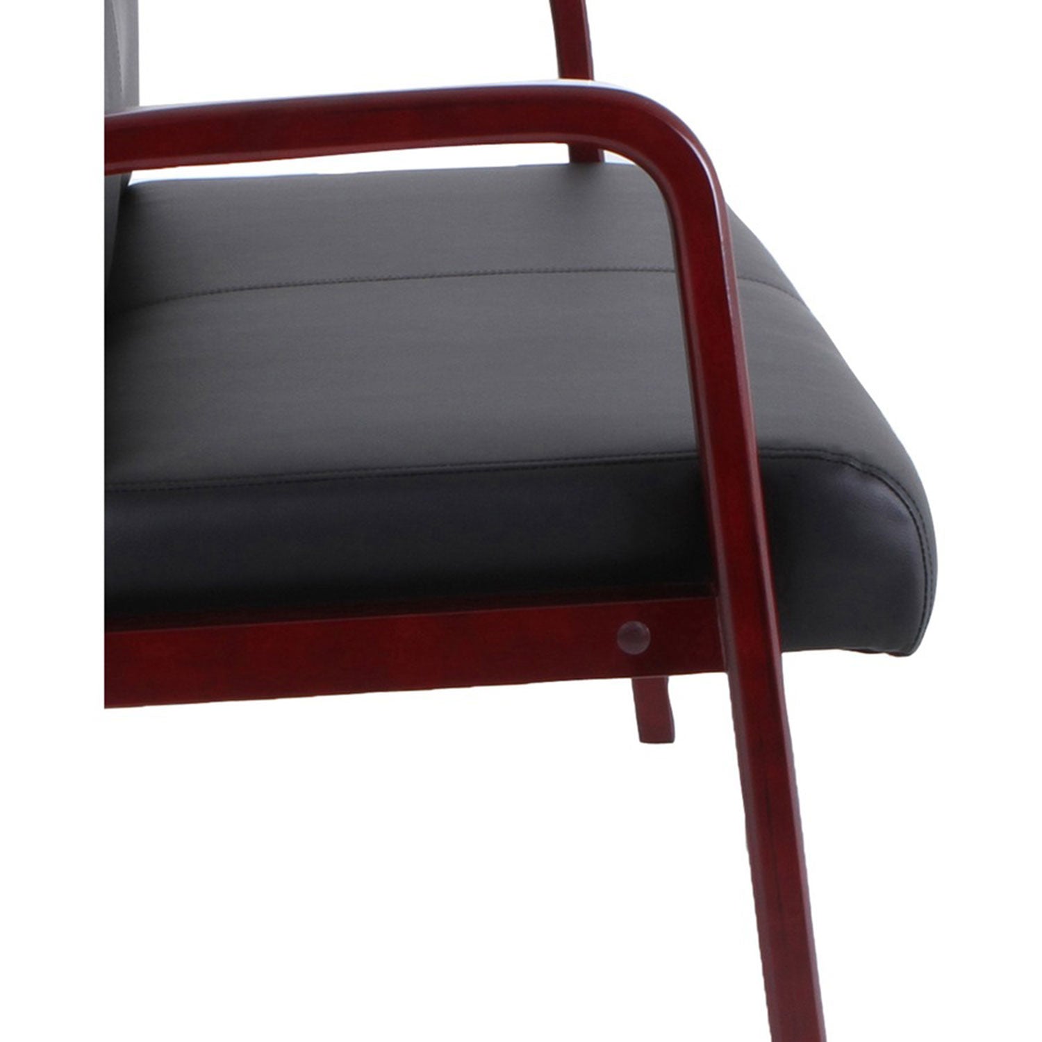 lorell-wood-leather-love-seat-num-llr40211_3