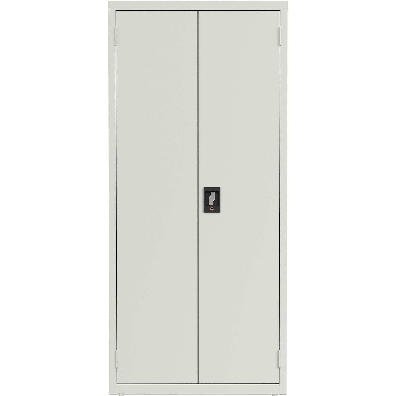 lorell-slimline-storage-cabinet-30-x-42-x-66-4-x-shelfves-720-lb-load-capacity-durable-welded-nonporous-surface-recessed-handle-removable-lock-locking-system-baked-enamel-recycled-llr69830lgy_4
