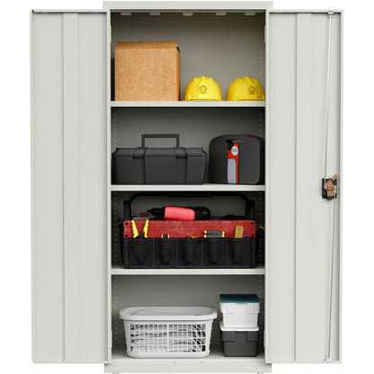 lorell-slimline-storage-cabinet-30-x-42-x-66-4-x-shelfves-720-lb-load-capacity-durable-welded-nonporous-surface-recessed-handle-removable-lock-locking-system-baked-enamel-recycled-llr69830lgy_5