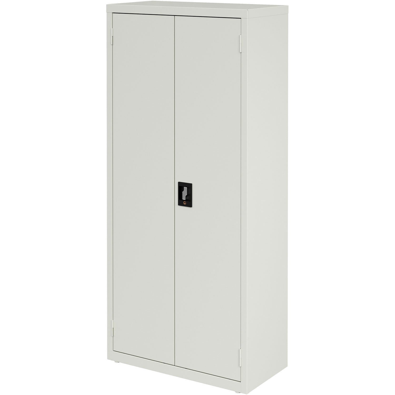 lorell-slimline-storage-cabinet-30-x-42-x-66-4-x-shelfves-720-lb-load-capacity-durable-welded-nonporous-surface-recessed-handle-removable-lock-locking-system-baked-enamel-recycled-llr69830lgy_6