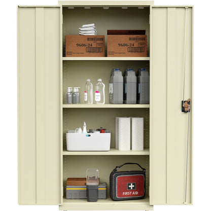 lorell-slimline-storage-cabinet-30-x-42-x-66-4-x-shelfves-720-lb-load-capacity-durable-welded-nonporous-surface-recessed-handle-removable-lock-locking-system-baked-enamel-recycled-llr69830pty_3